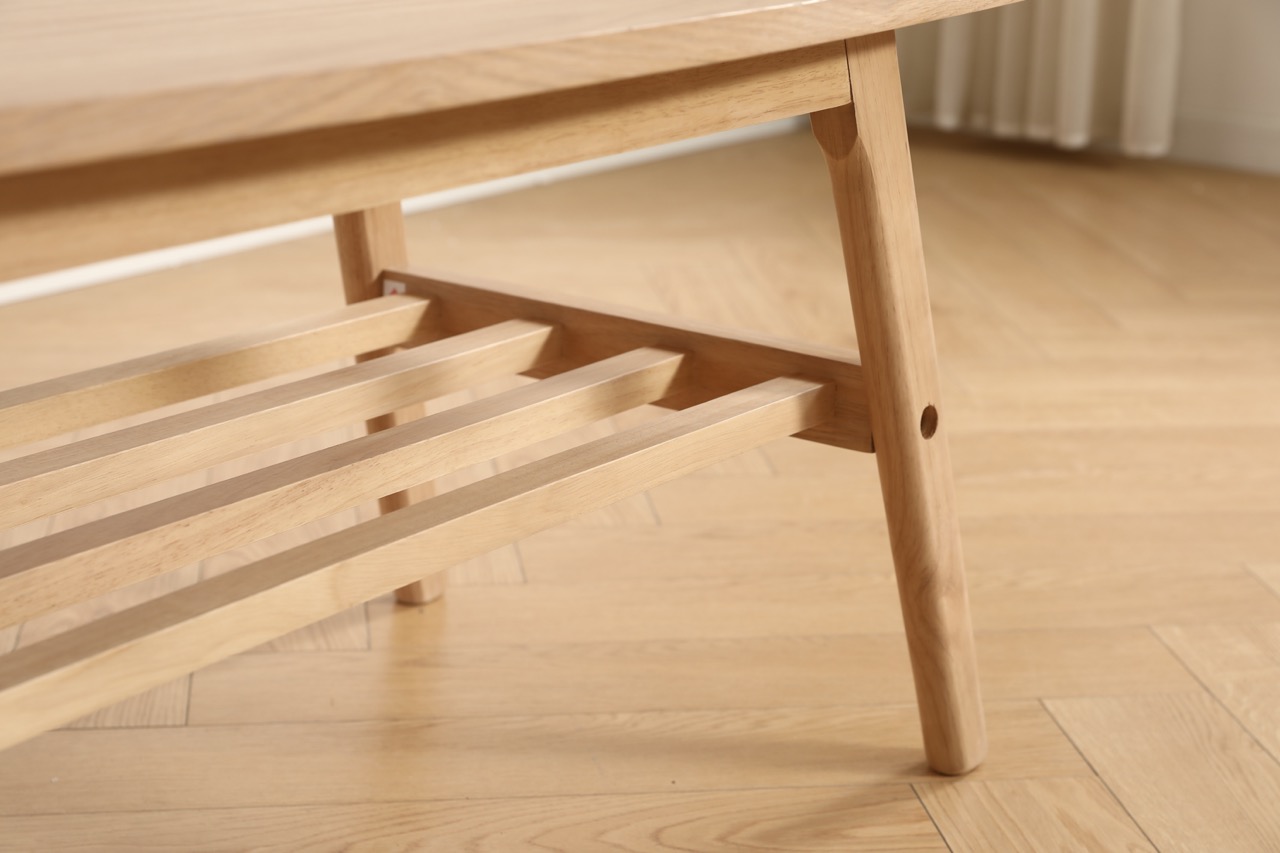 Salontafel 'Créme' - Witgepigmenteerd