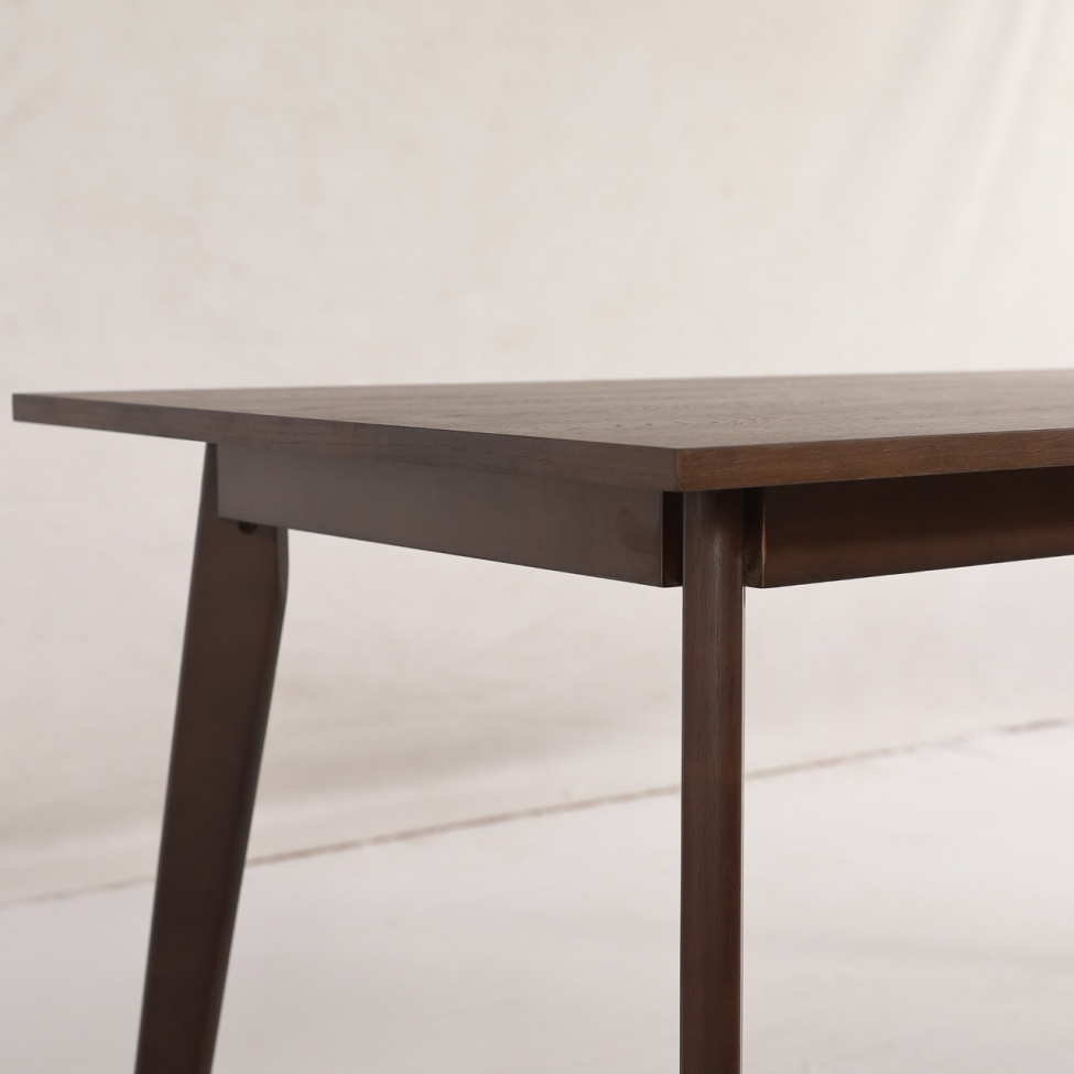 Eettafel 'Nordisk' 180x70cm - Walnoot