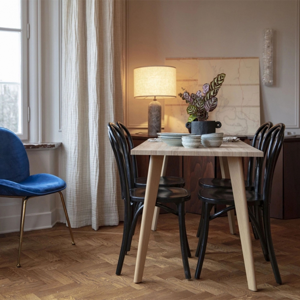 Eettafel 'Nordisk' 120x70cm - Eik