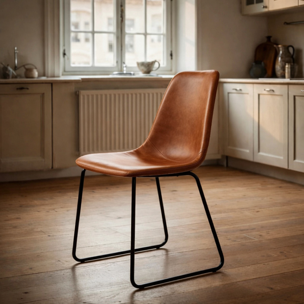 Stoel 'Retro' - Bruin