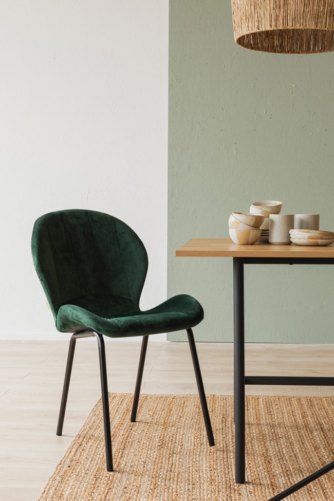Stoel 'Hedvig' - Groen