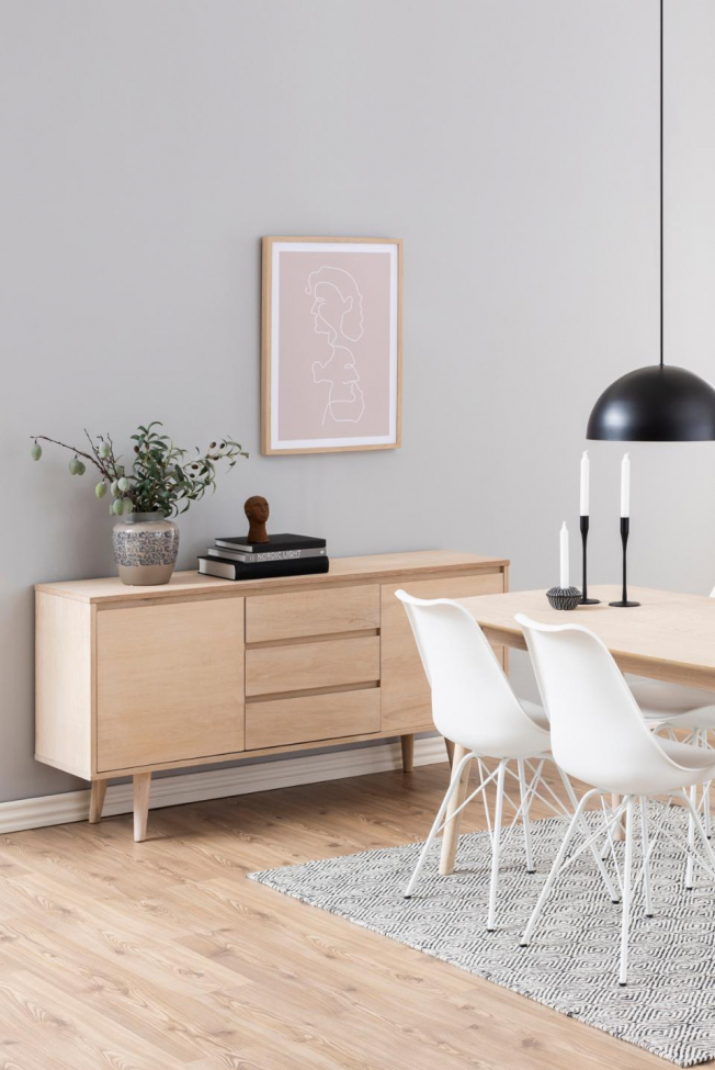 Bijzettafel 'Granada' - Natuurlijk
