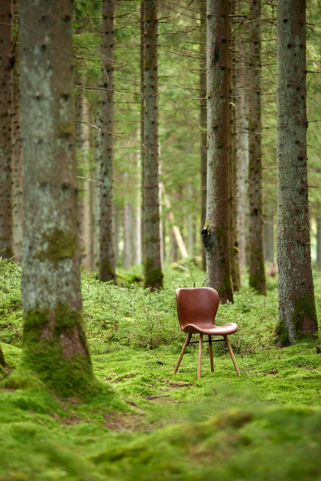 Stoel 'Böda' - Natuurlijk/Bruin