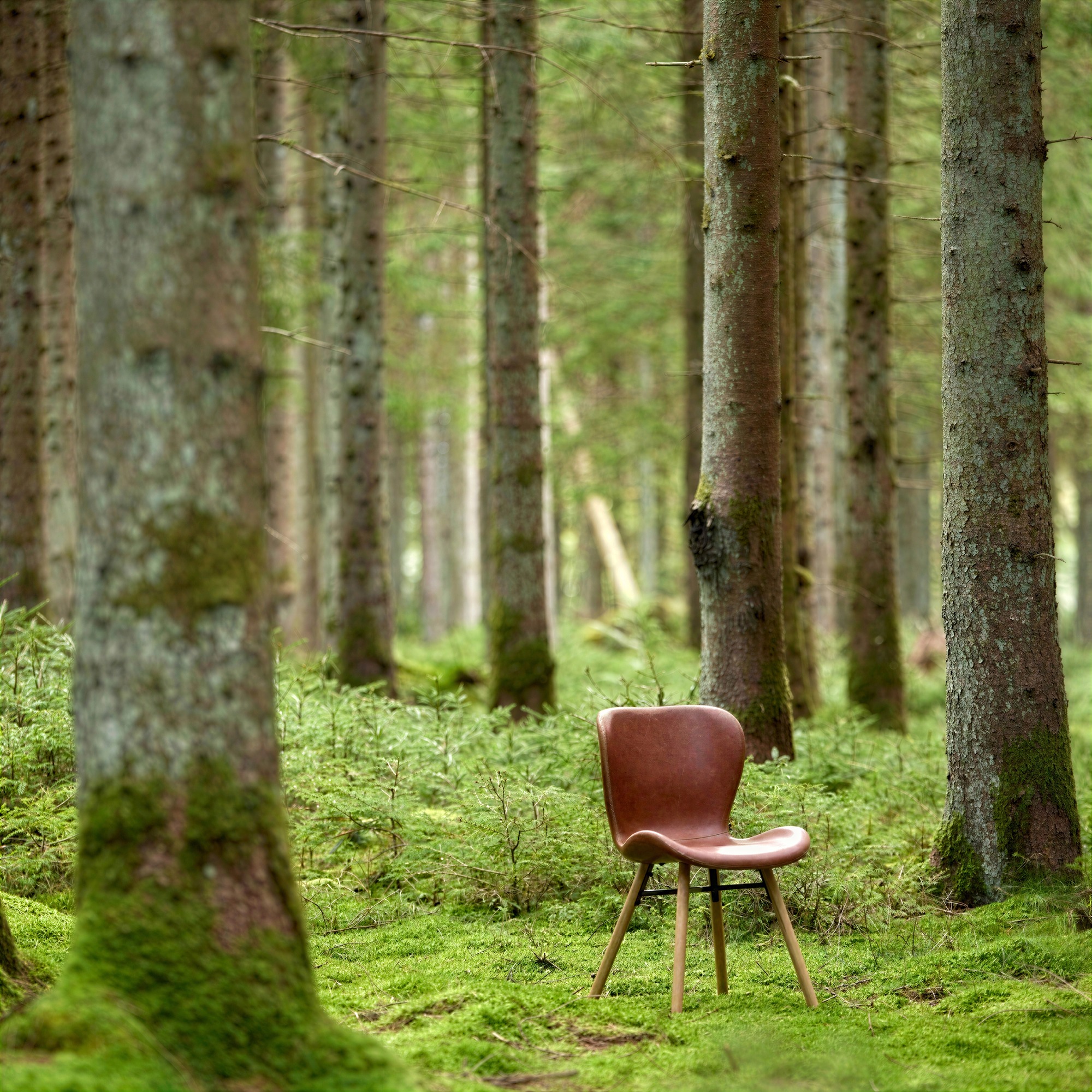Stoel 'Böda' - Natuurlijk/Bruin