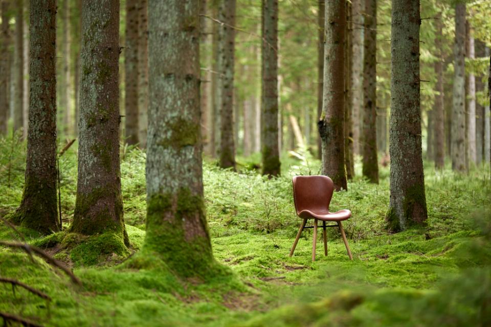 Stoel 'Böda' - Natuurlijk/Bruin
