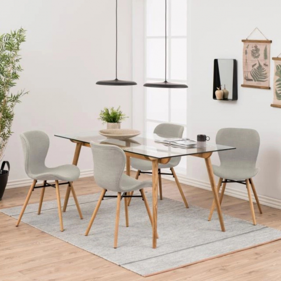 Stoel 'B&ouml;da' - Beige/Natuurlijk