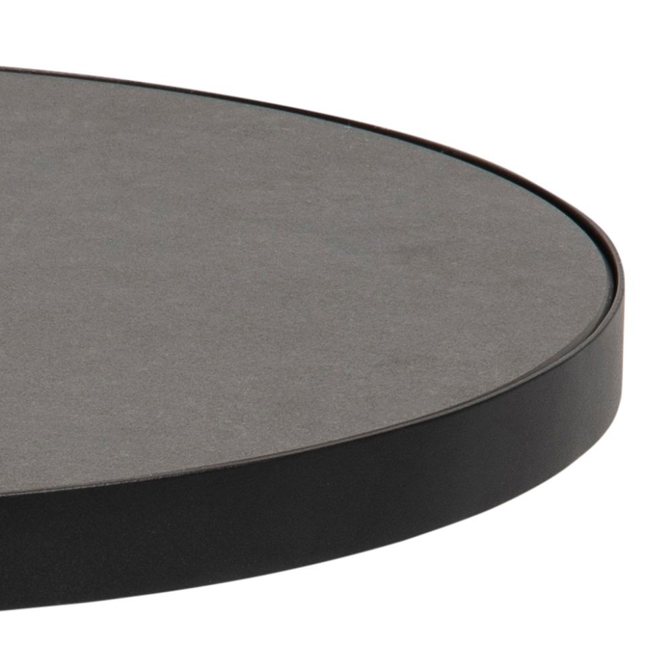 Salontafel 'Soli' 45cm - Zwart