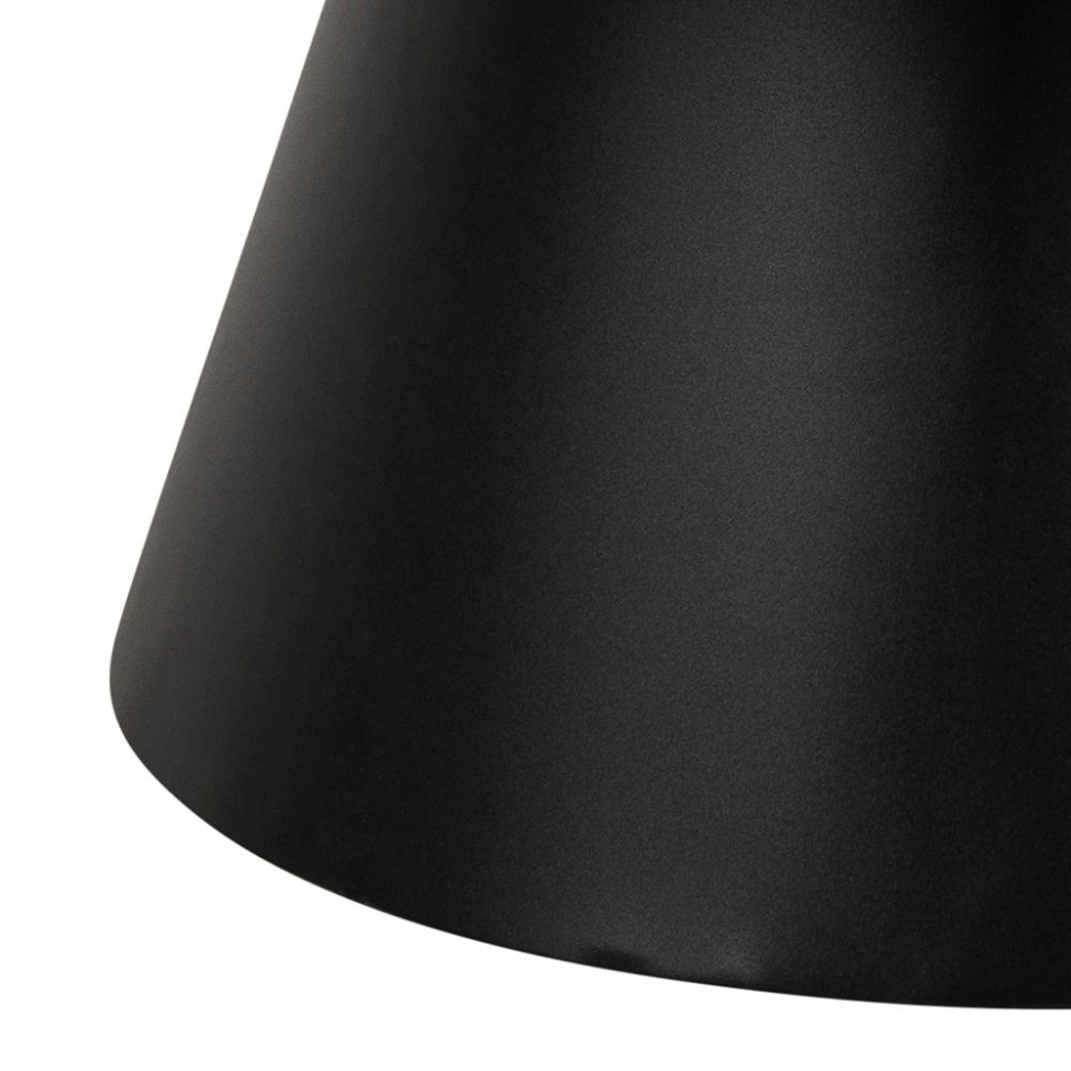 Salontafel 'Soli' 85cm - Zwart