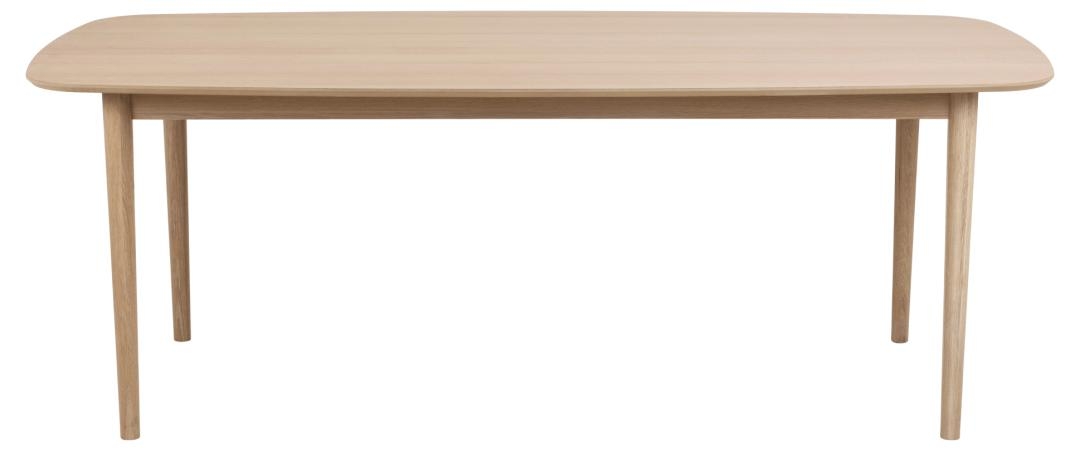 Eettafel 'Moliden' - Natuur/Wit