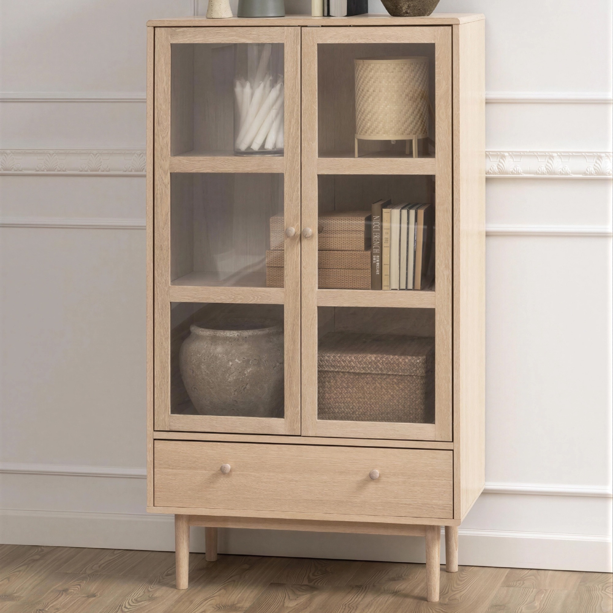 Kast & Kasten 'Moliden' - Natuur/Wit