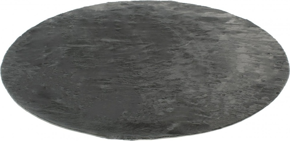 Rond tapijt 'Aranga Super Soft' - Antraciet