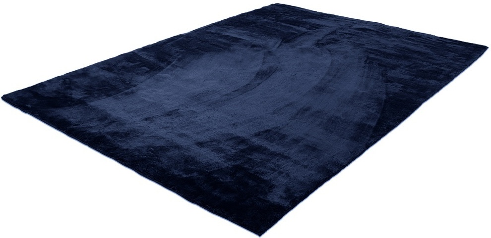 Vloerkleed 'Aranga Super Soft' - Donkerblauw