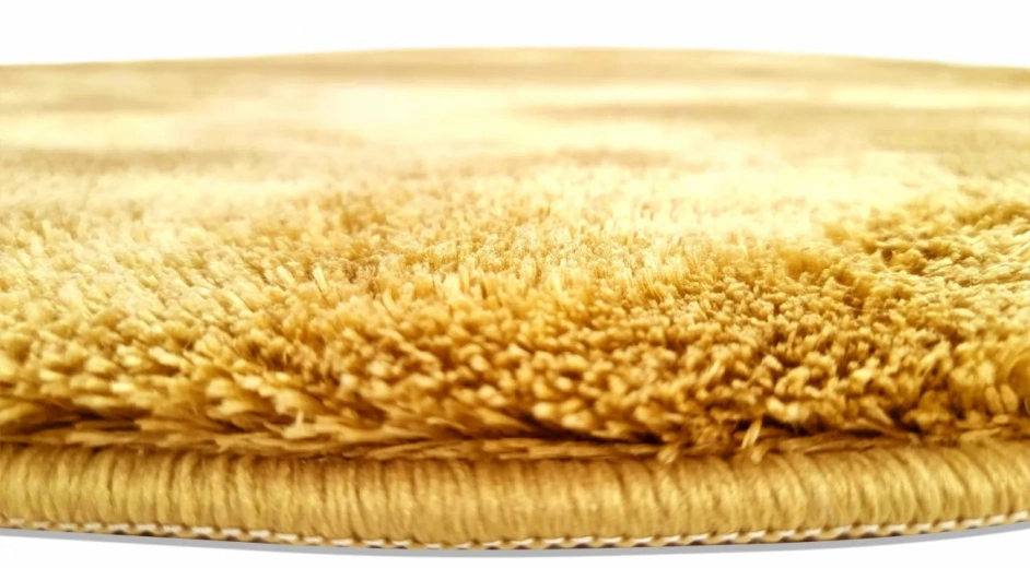 Rond vloerkleed 'Aranga Super Soft' - Oranje