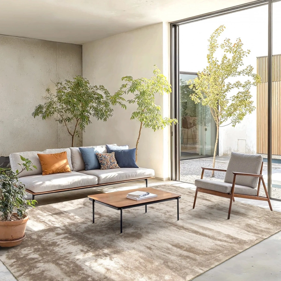 Hoogpolig vloerkleed 'Aranga Super Soft Fur' - Bruin