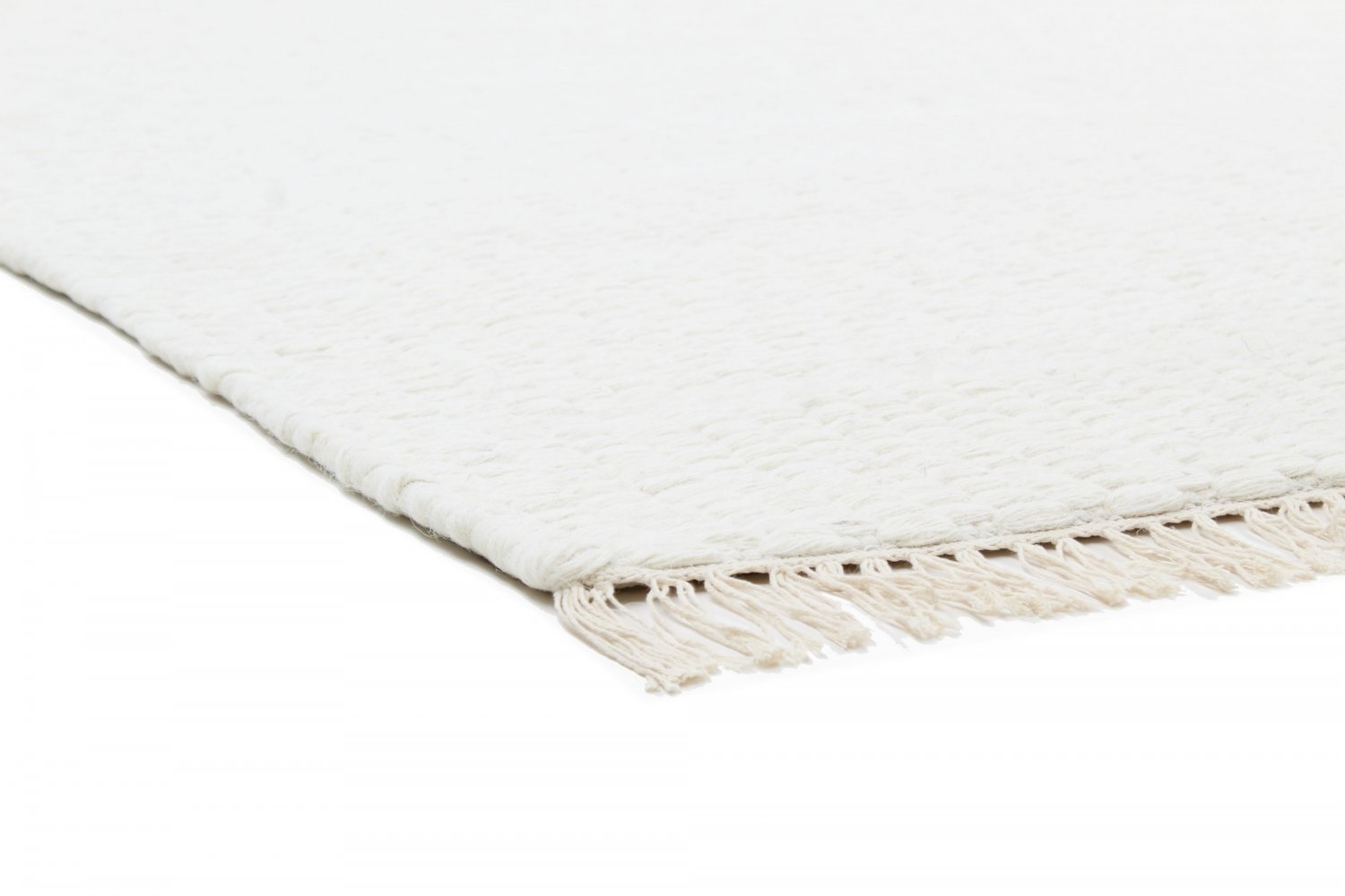 Wollen vloerkleed 'Cartmel' - Off-white
