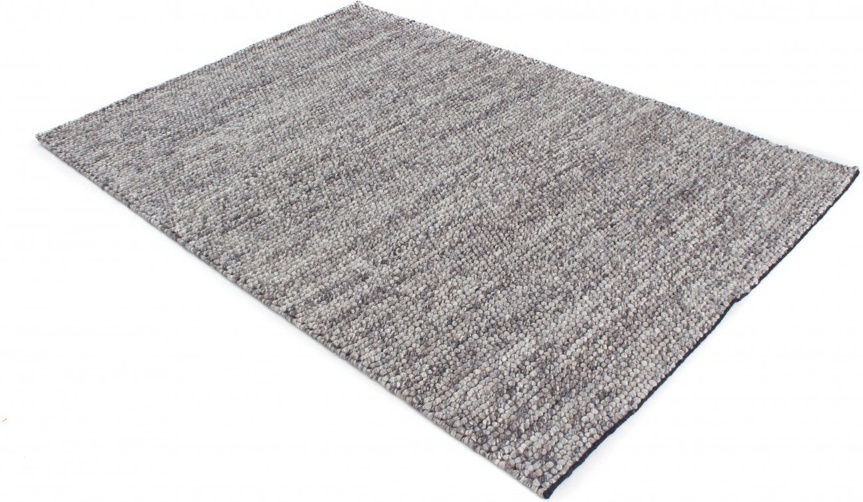 Wollen tapijt 'Avafors Wool Bubble' - Grijs