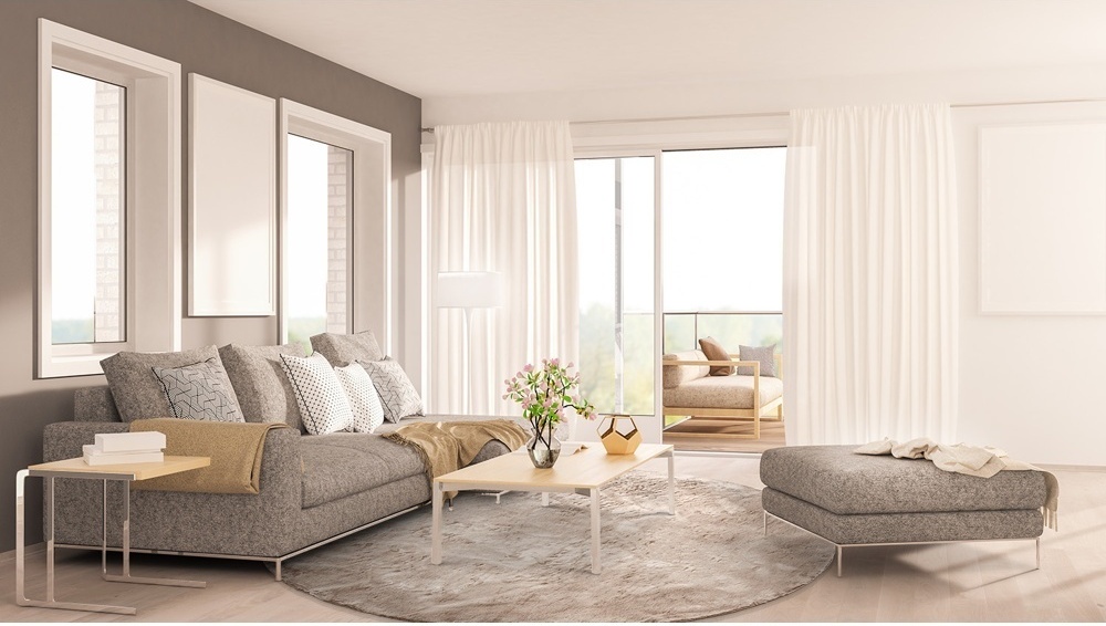 Ronde tapijt 'Aranga Super Soft Fur' - Bruin