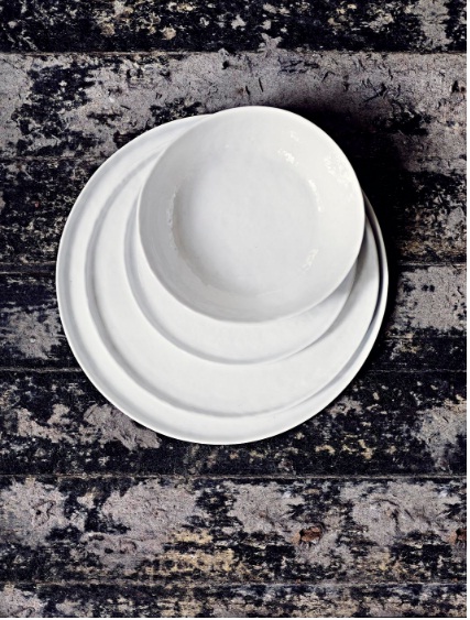 Serveerschaal 'Boho white' - Wit