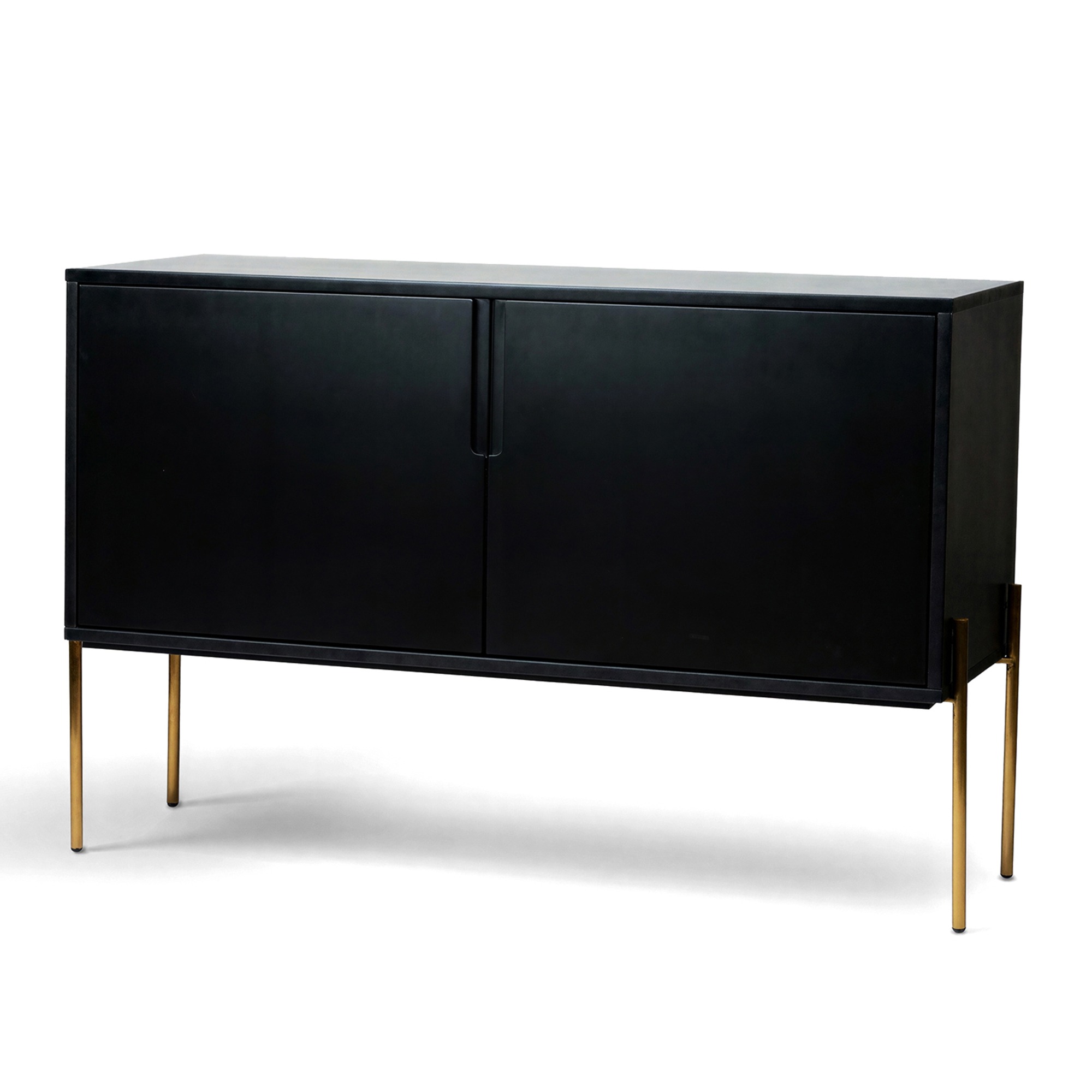 Dressoir 'Frölunda' - Zwart/Goud