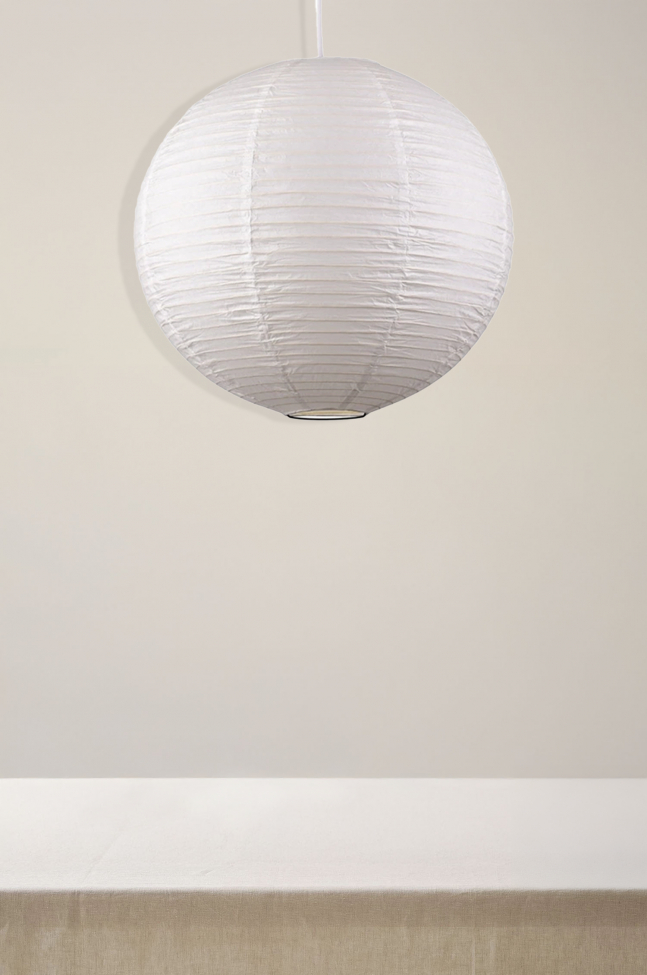 Rislamp 'Lycka' - Wit 30cm