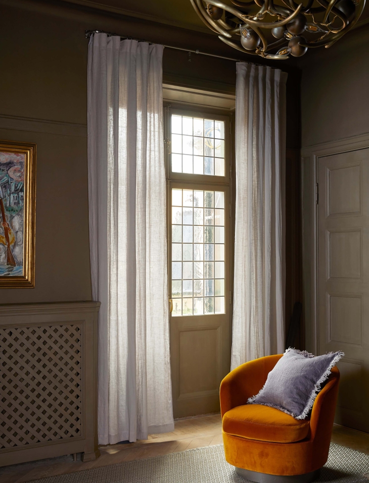 Gordijn 'Skylight' 280x290 - Wit