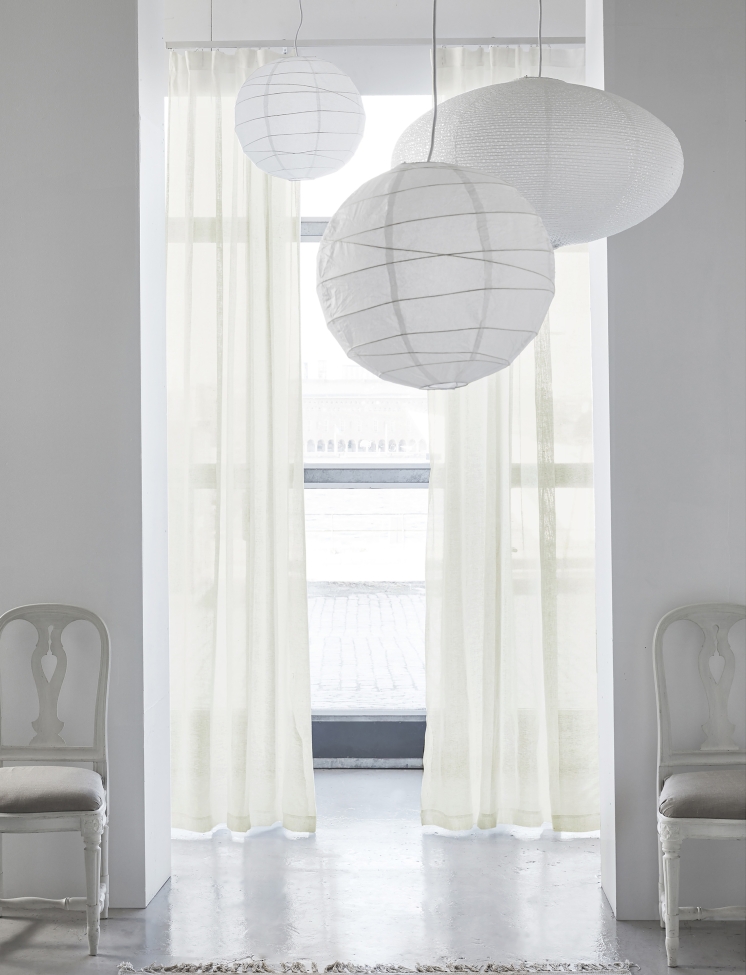 Gordijn 'Skylight' 140x290 - Beige