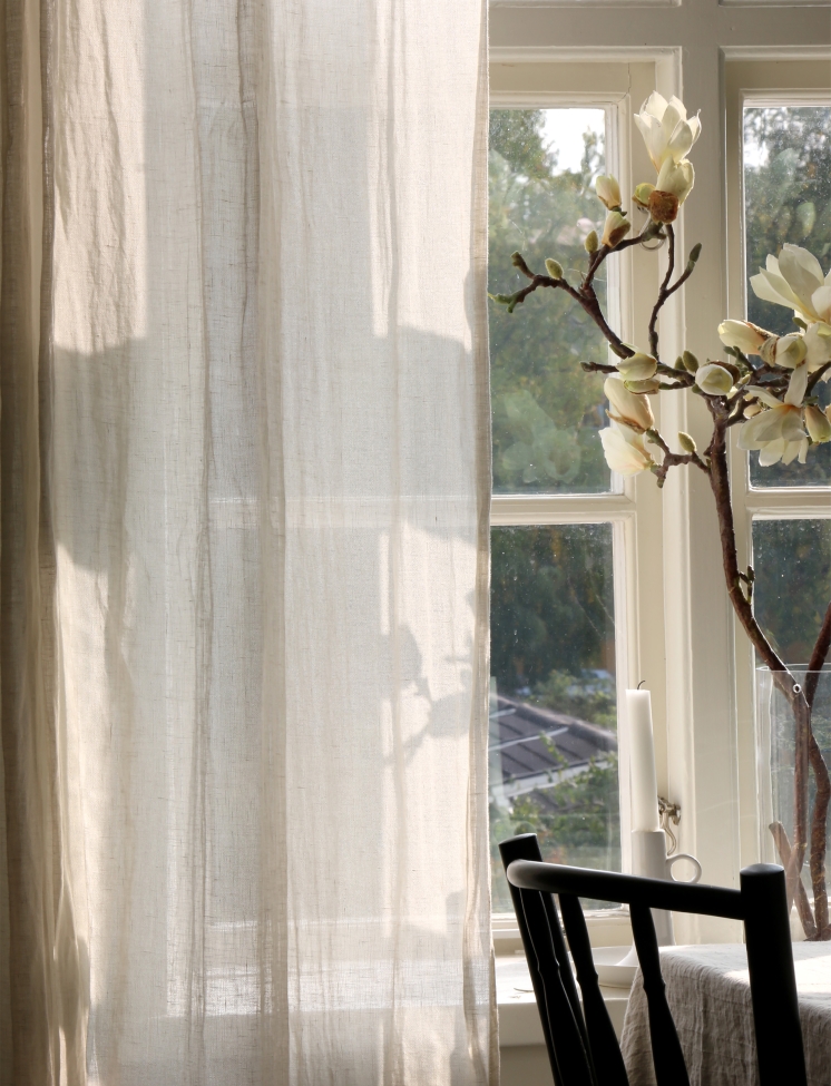 Gordijn 'Skylight' 280x250 - Beige