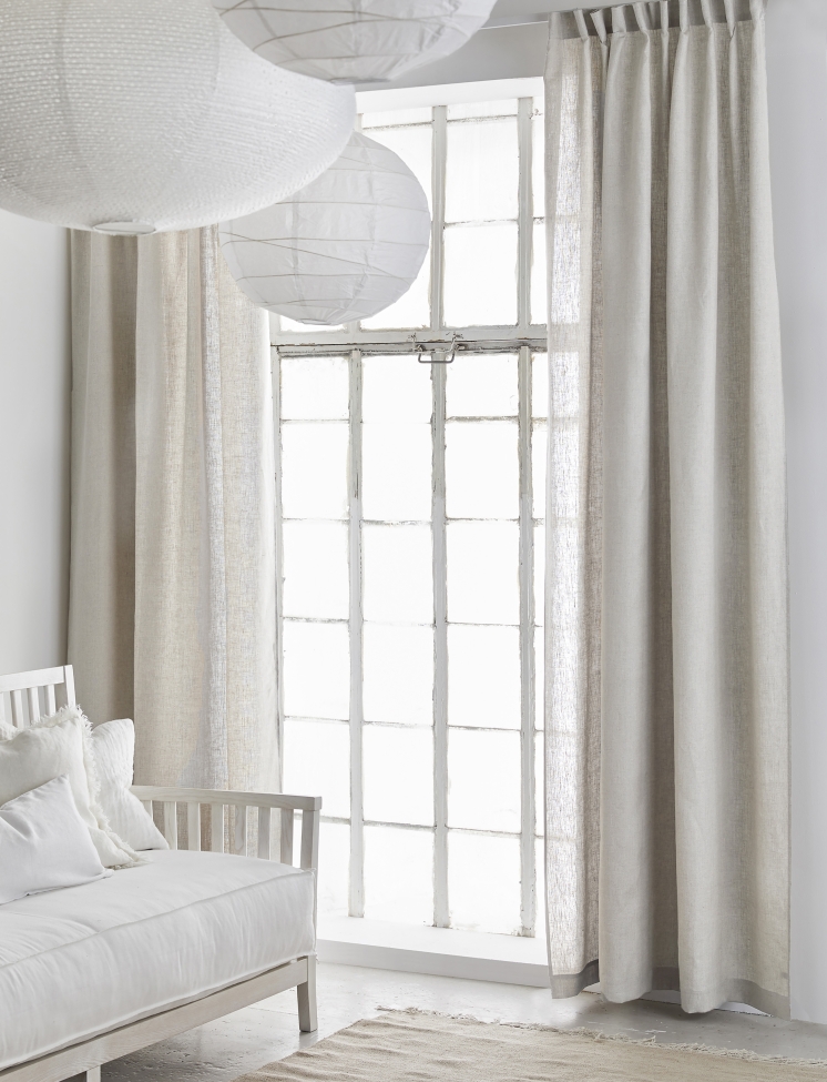 Gordijn 'Twilight' 140x250 - Beige