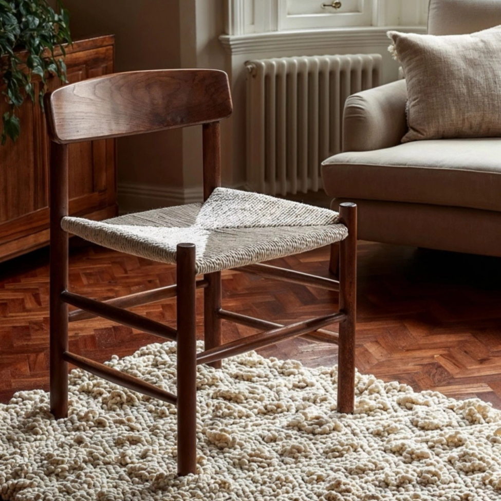 Stoel 'Alfors' - Walnoot