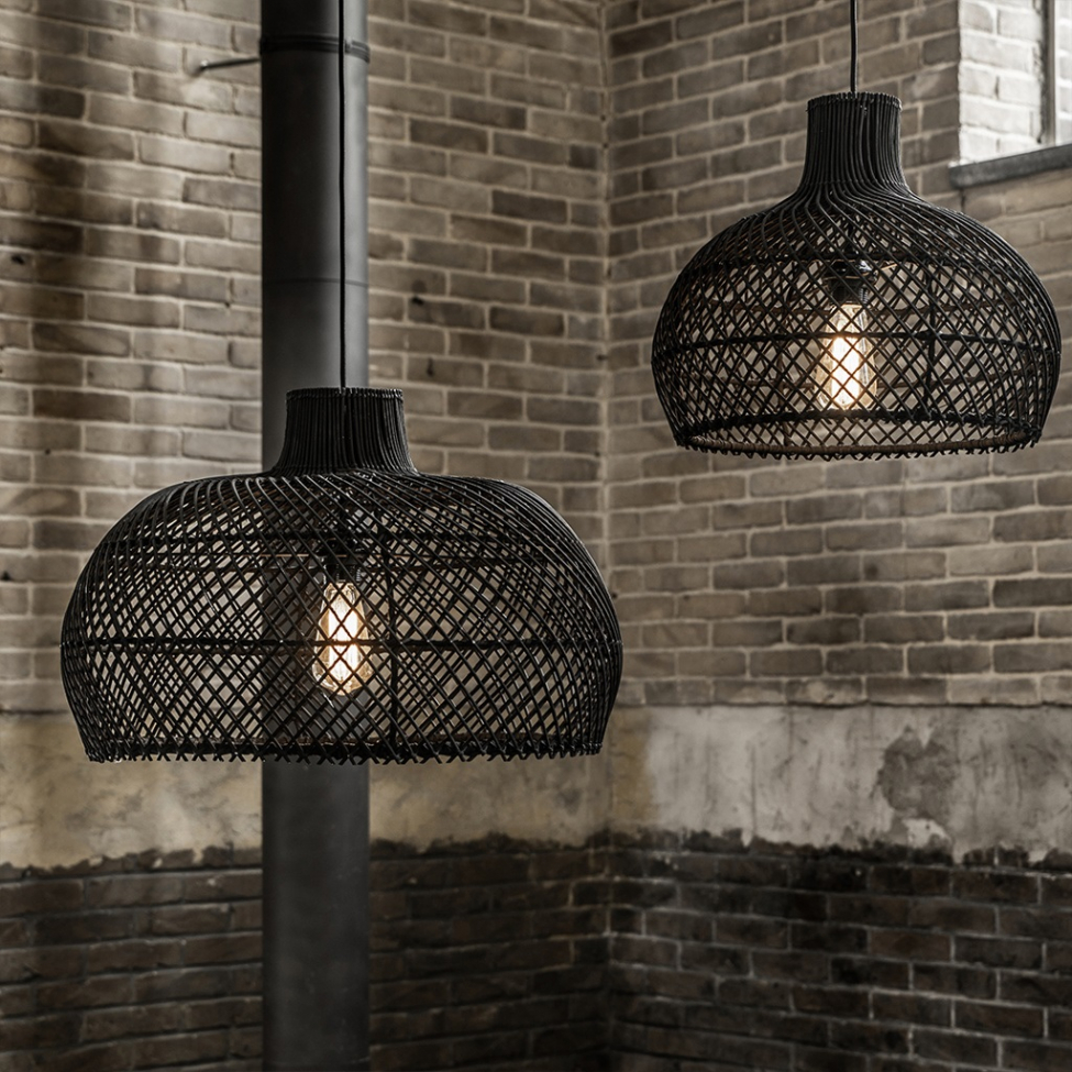 Plafondlamp 'Maze' S - Zwart