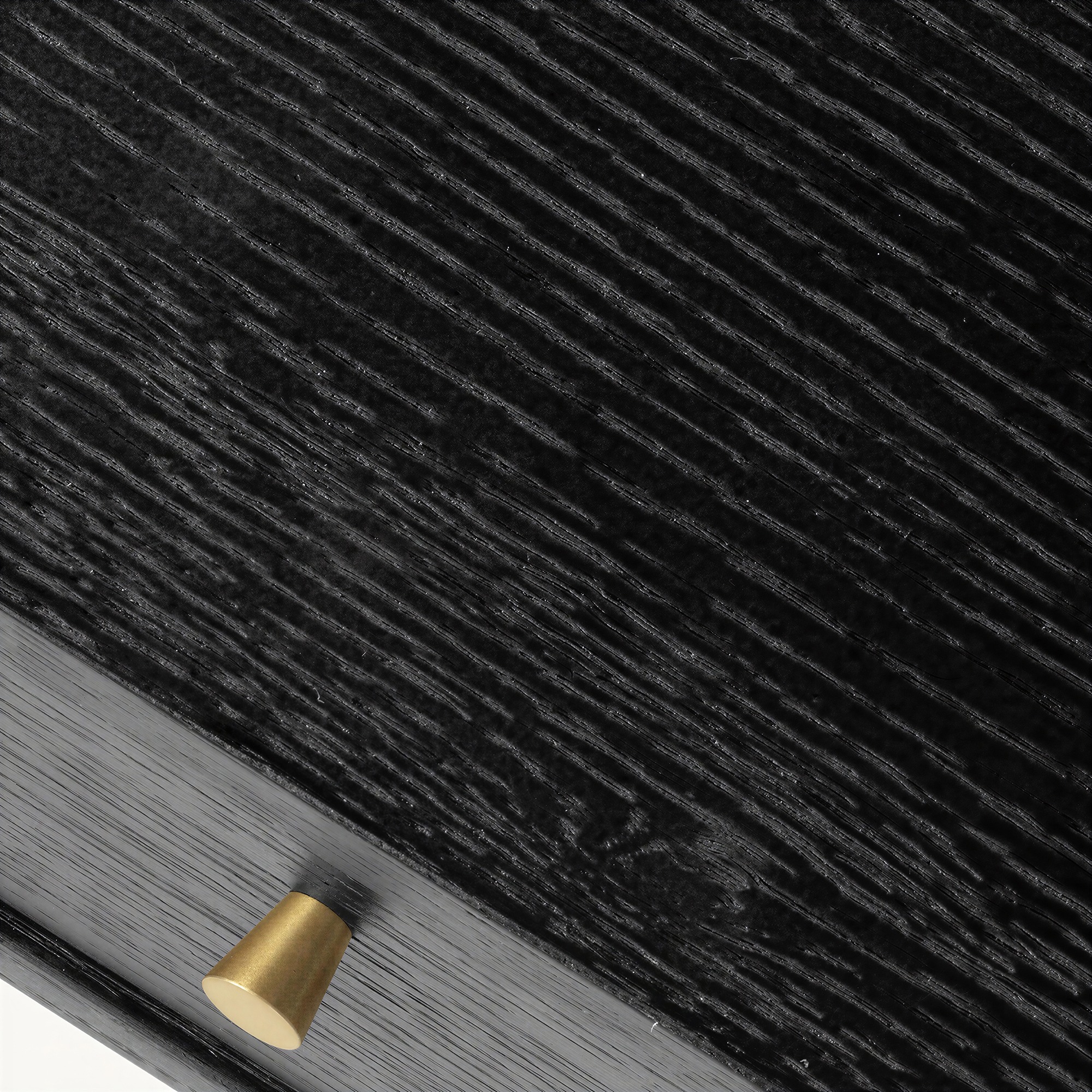 Bureau 'Lux' - Zwart/Messing