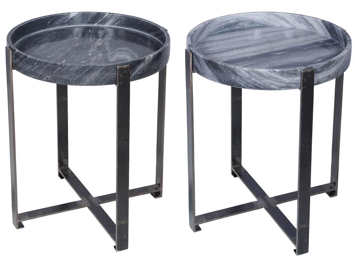 Marmeren tafel 'Harvard' - Zwart