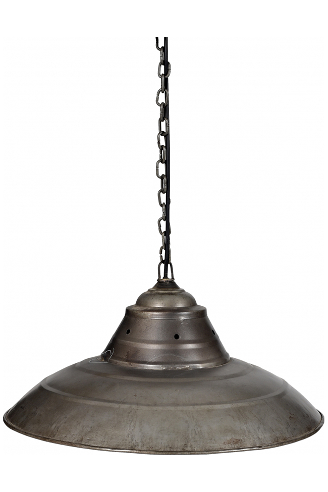 Industrie lamp 'Gemini' - IJzer/Grijs