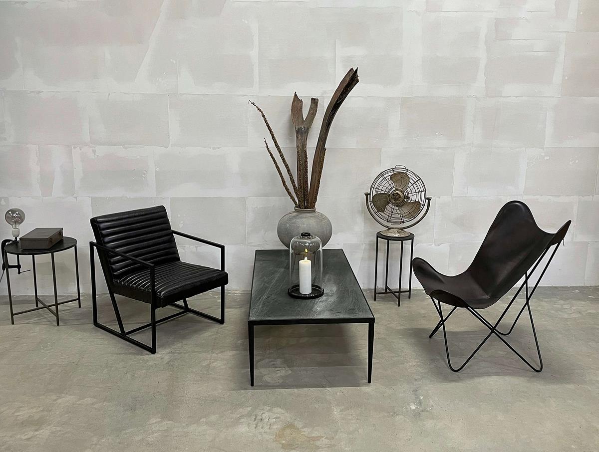Lounge stoel 'Tender' - Zwart