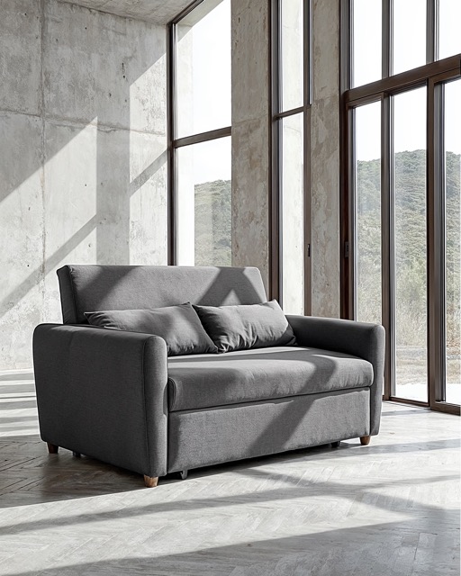 Slaapfauteuil 'San Francisco' - Donkergrijs