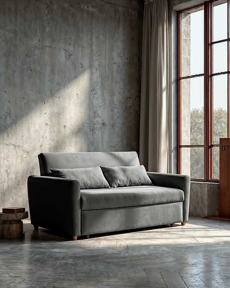 Slaapfauteuil 'San Francisco' - Donkergrijs