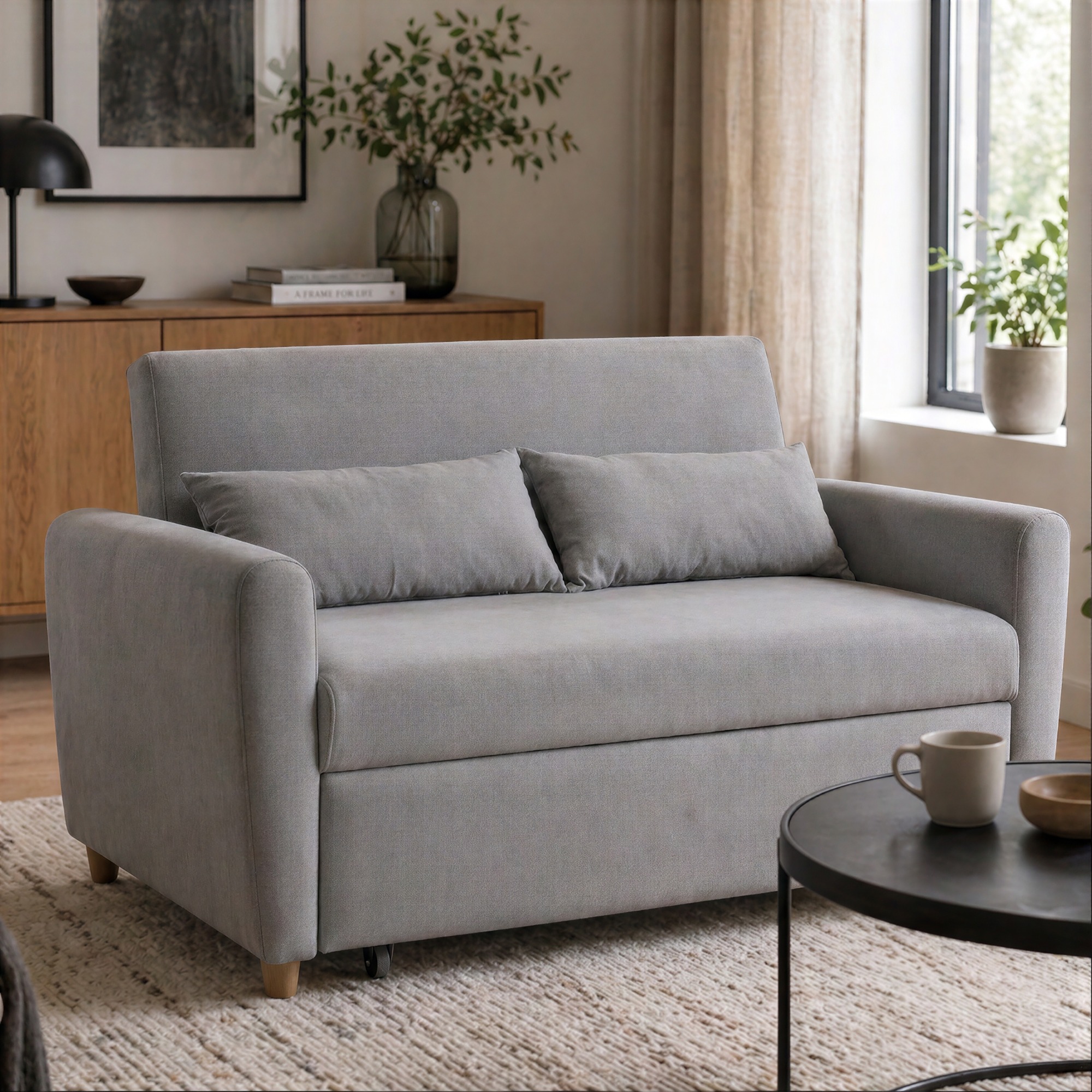 Slaapfauteuil 'San Francisco' - Grijs