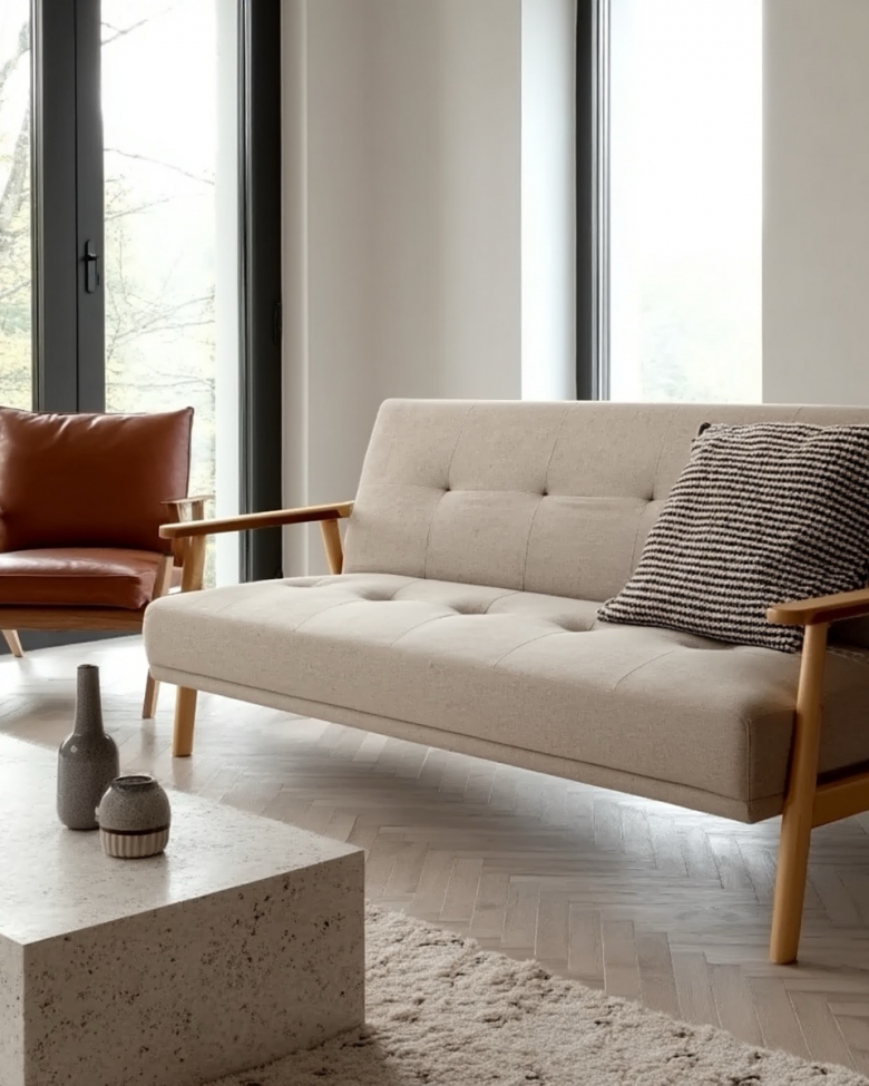 Slaapbank 'Klippan' - Beige