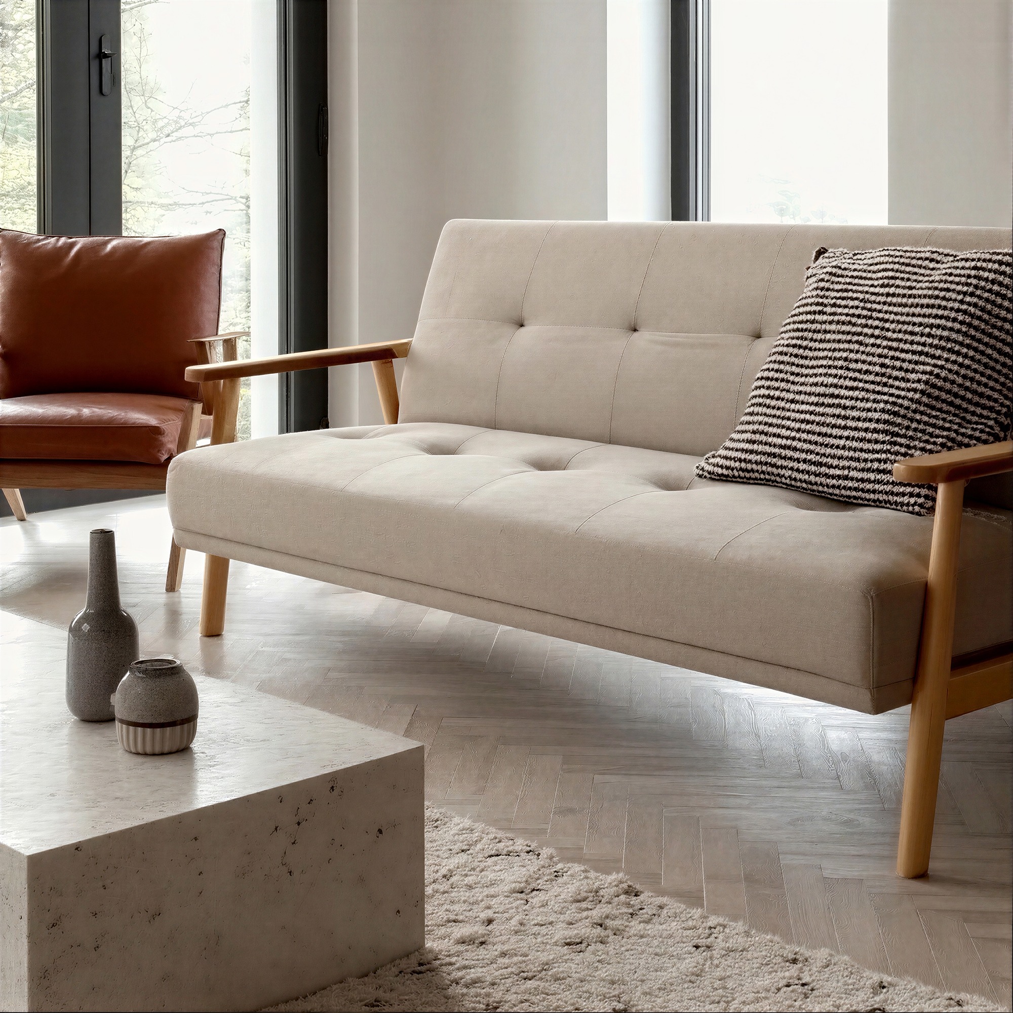 Slaapbank 'Klippan' - Beige