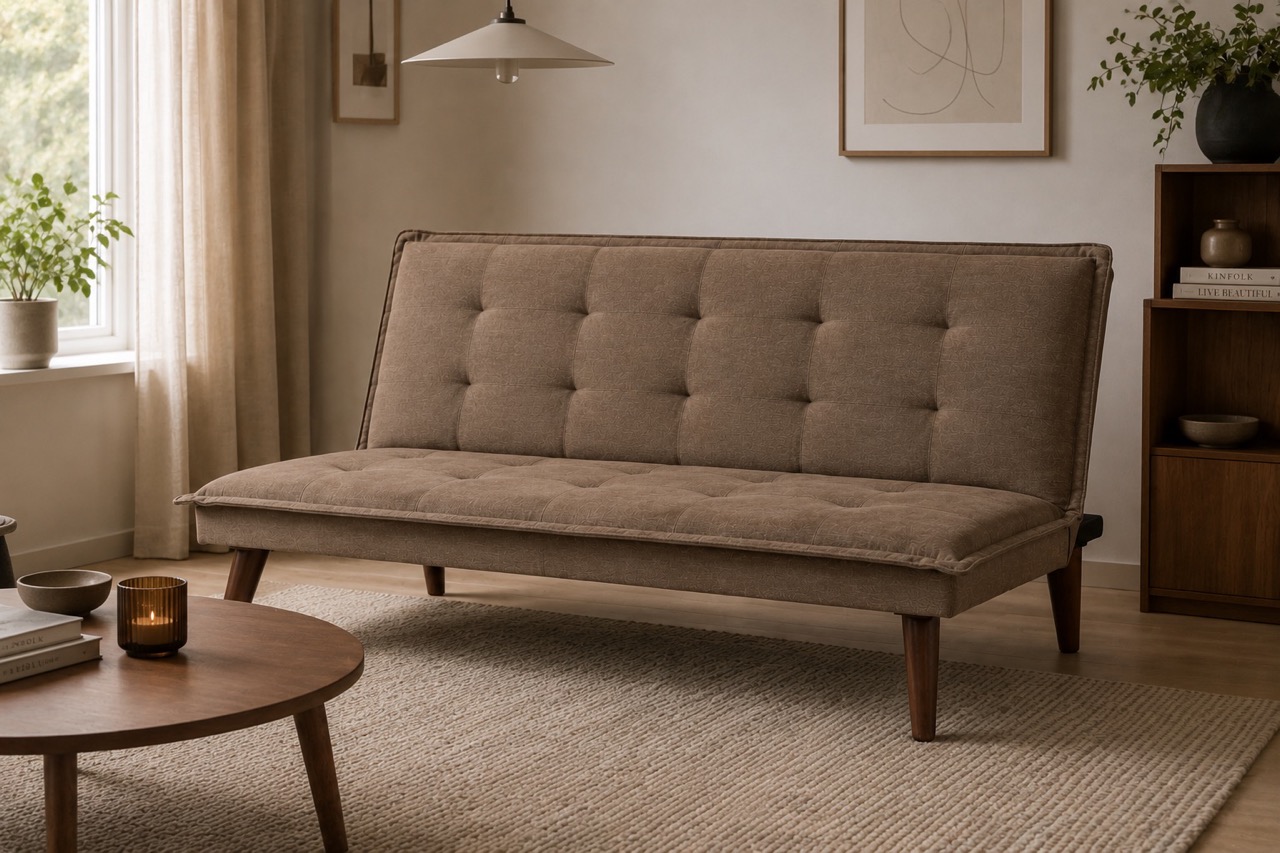 Slaapbank 'Eucalyptus' - Beige