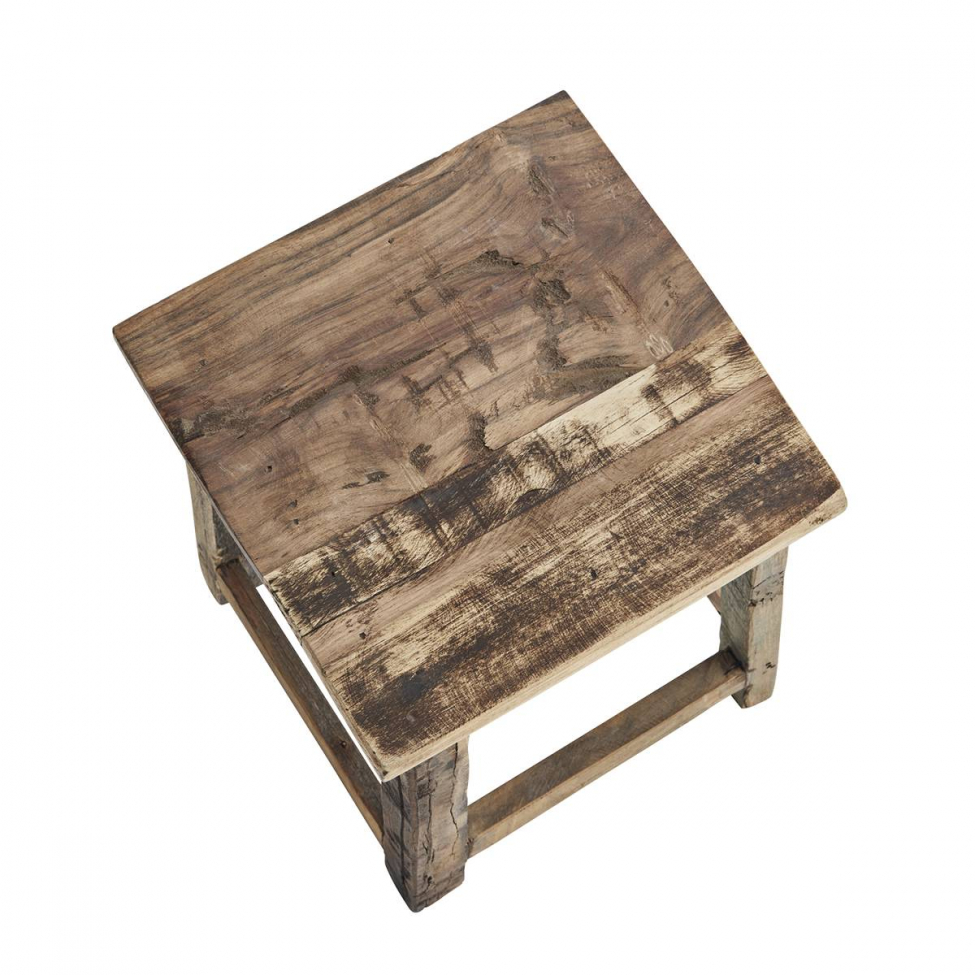 Kruk 'Recycled' - Natuur/gerecycled hout
