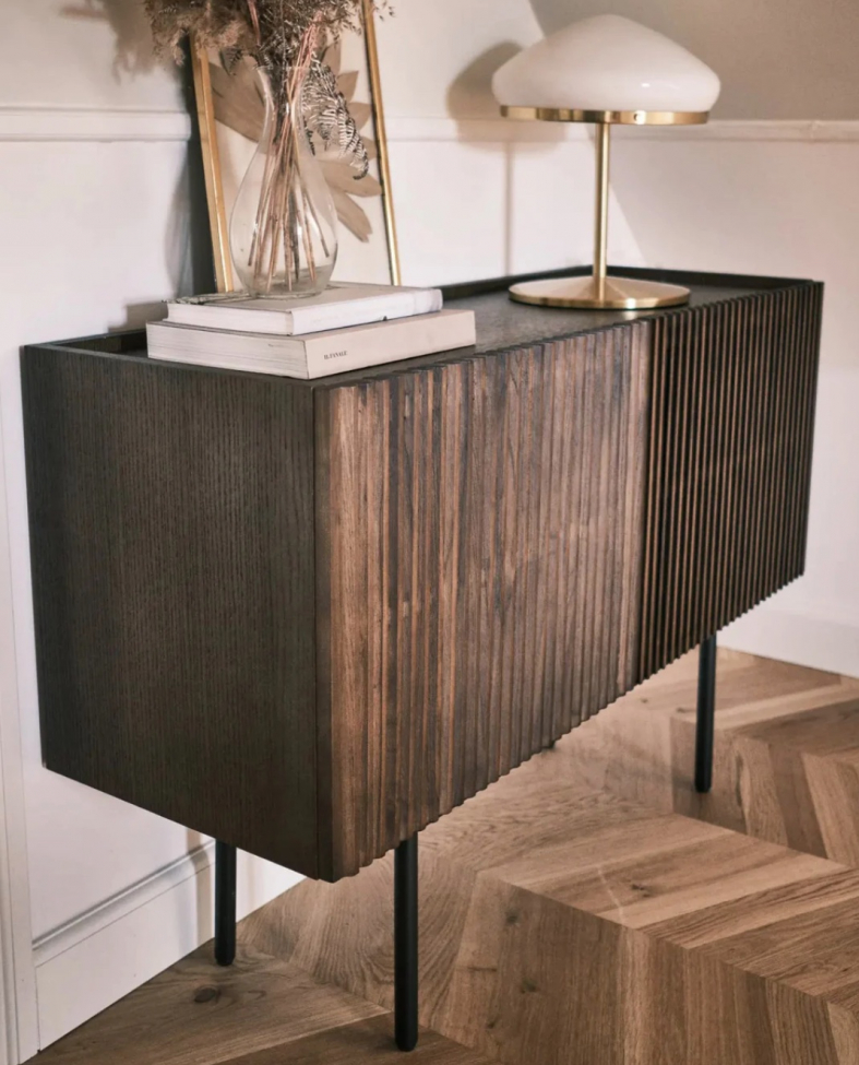 Bijzettafel 'Louvre' - Notenhout