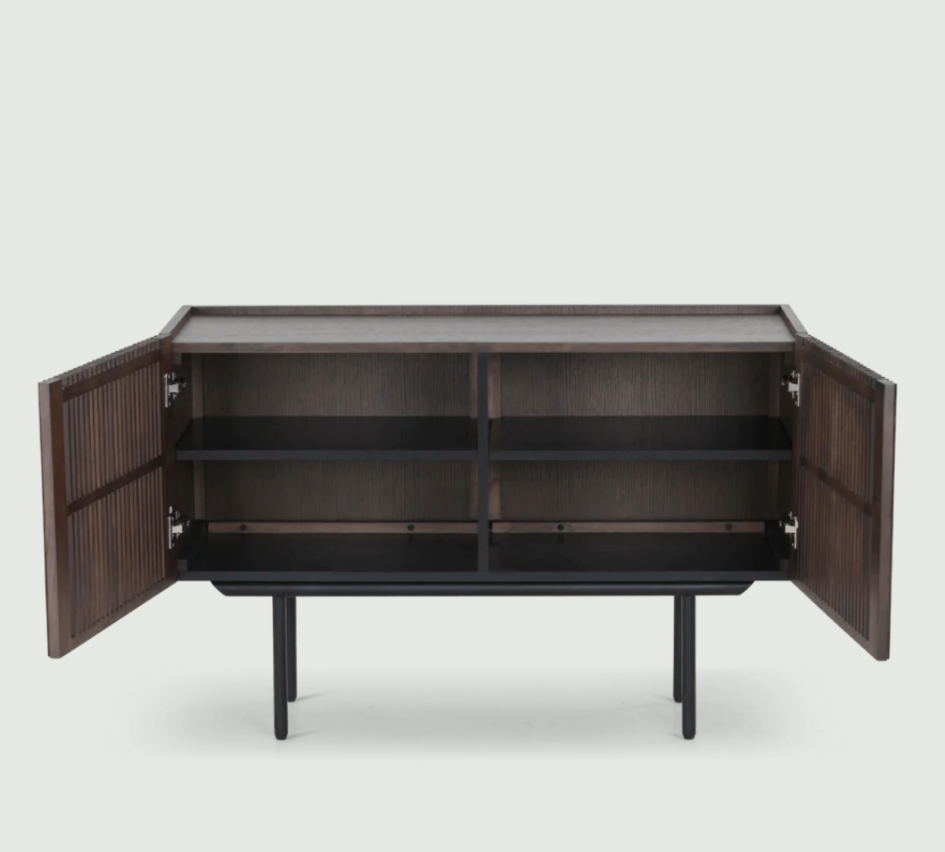 Bijzettafel 'Louvre' - Notenhout