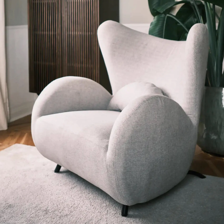 Fauteuil 'Big Buffalo' - Grijs