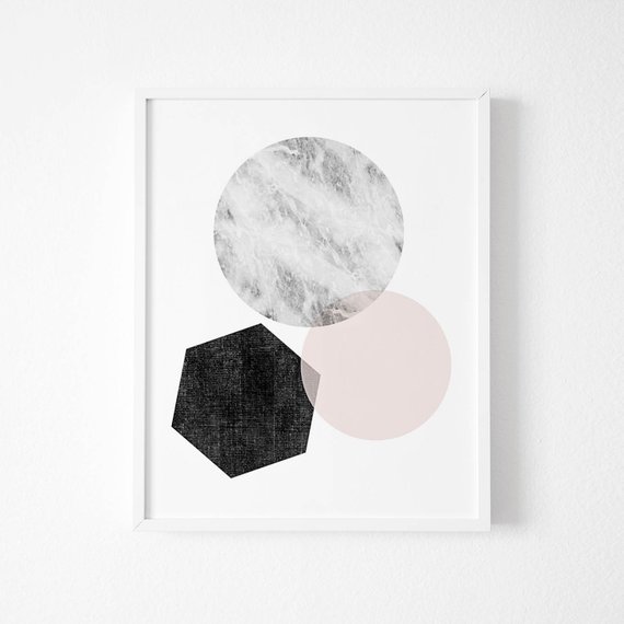 Poster - 'Geometrisch x3'