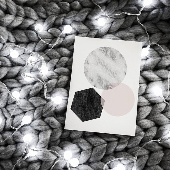 Poster - 'Geometrisch x3'