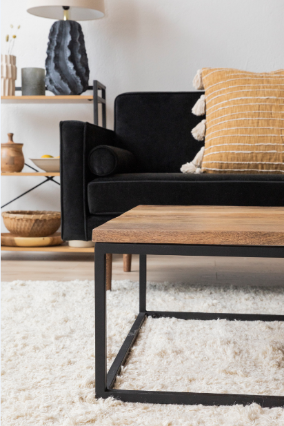 Salontafel Vintage - Hout/IJzer
