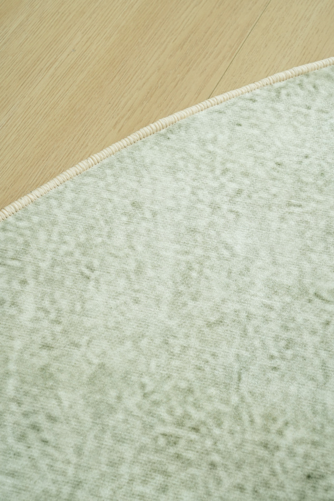 Tapijt 'Ängelholm' Rond 200 cm - Groen