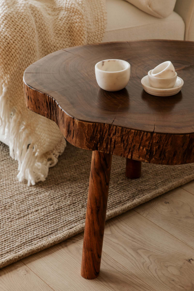 Salontafel 'Earth' - Hout