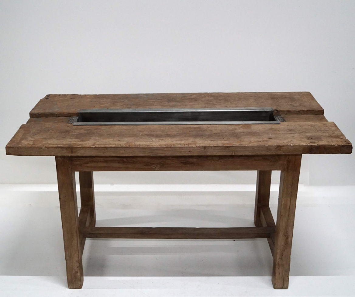 Eettafel Vintage 153x76cm - Hout